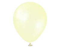 Balony Kalisan 5", (pearl lemon) perłowe cytrynowe, 50 szt.