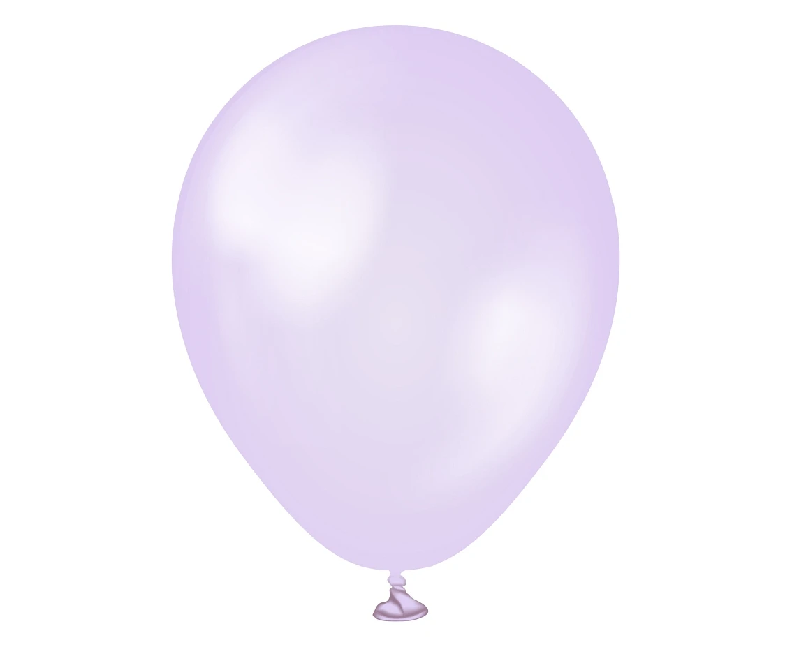 Balony Kalisan 5", (pearl lilac) perłowe liliowe, 50 szt.