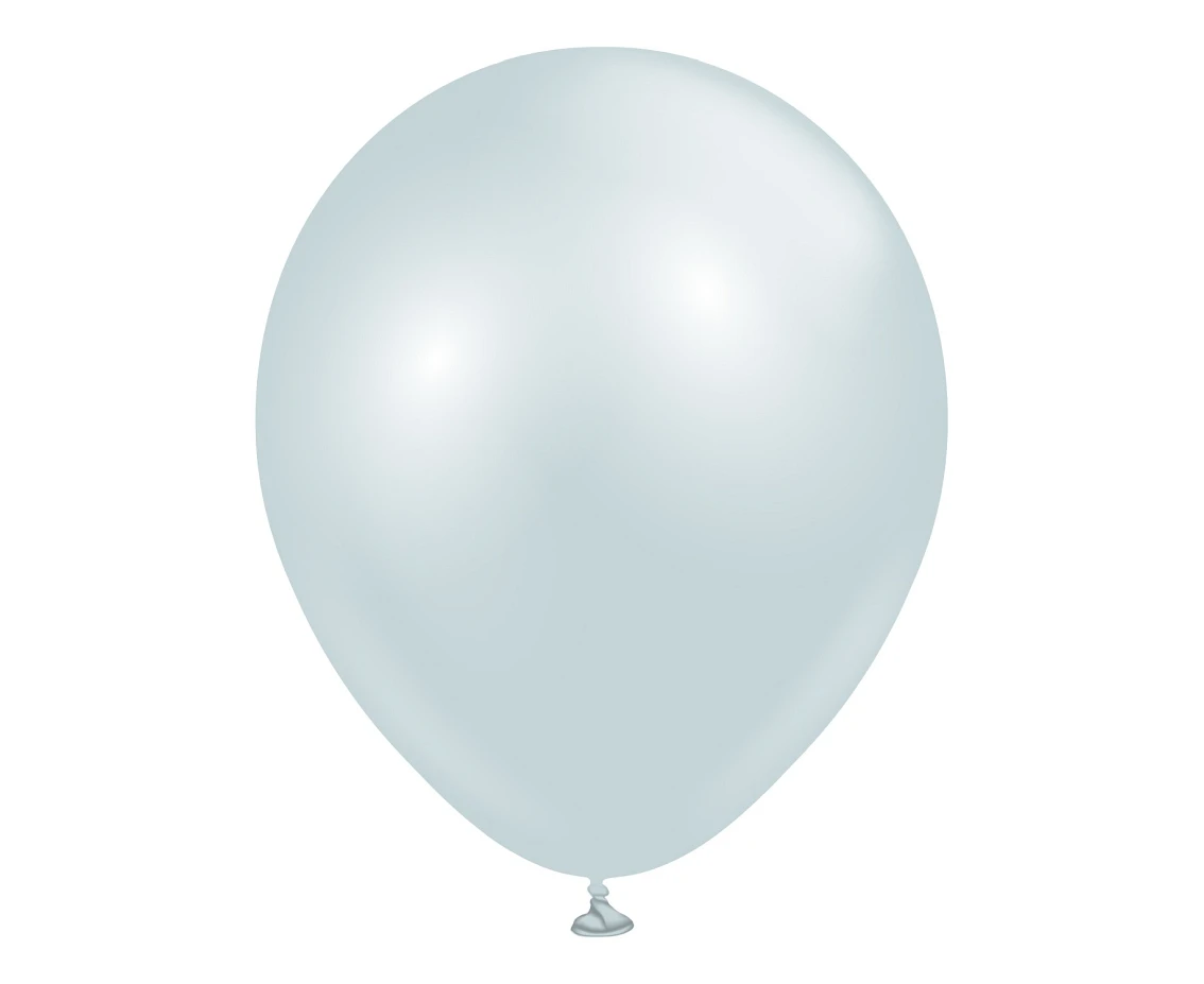 Balony Kalisan 5", (aura ice blue) aura lodowy błękit, 50 szt.