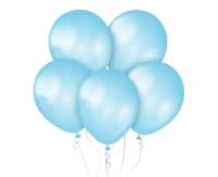Balony Kalisan 11", (pearl sky blue) perłowe błękitne, 50 szt.