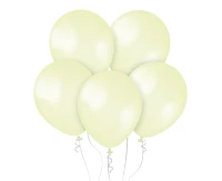 Balony Kalisan 11", (pearl lemon) perłowe cytrynowe, 50 szt.
