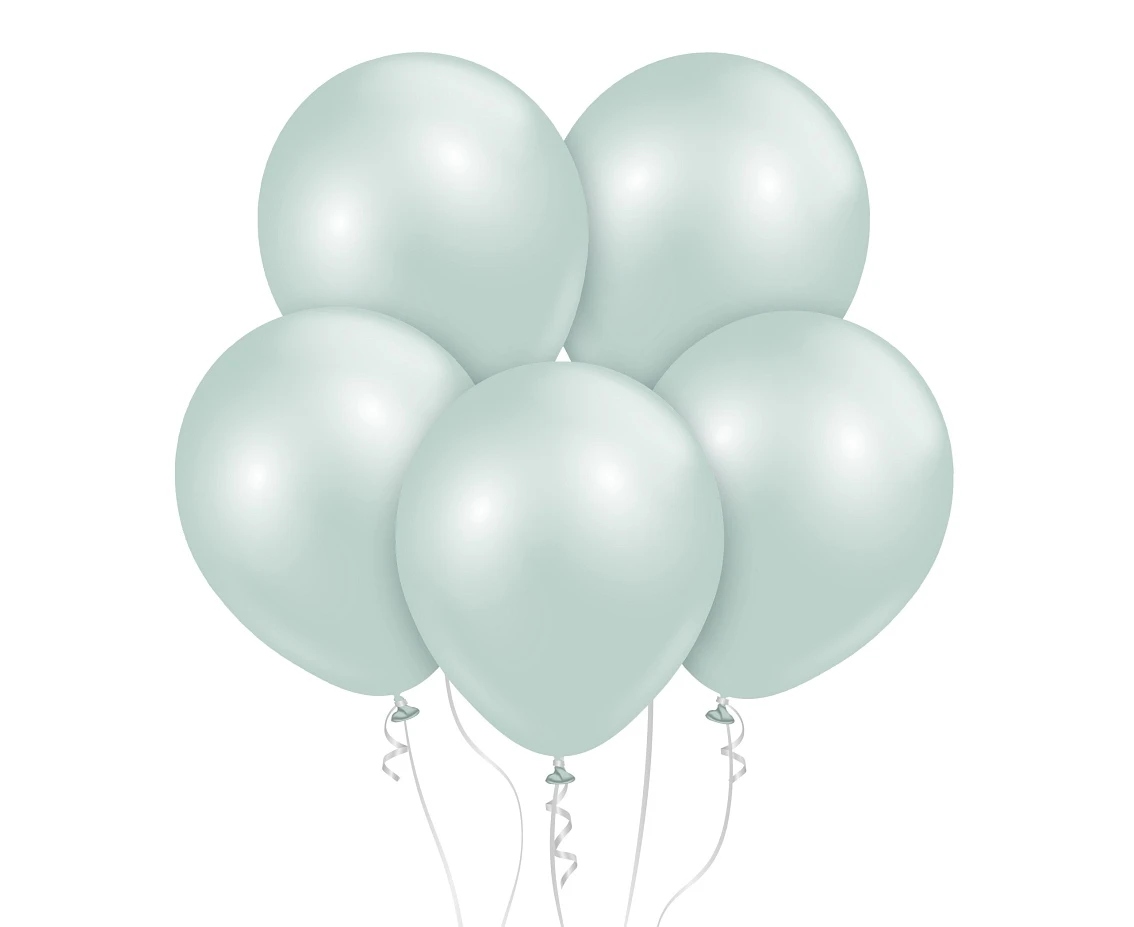 Balony Kalisan 12", (aura ice mint) aura miętowe, 50 szt.