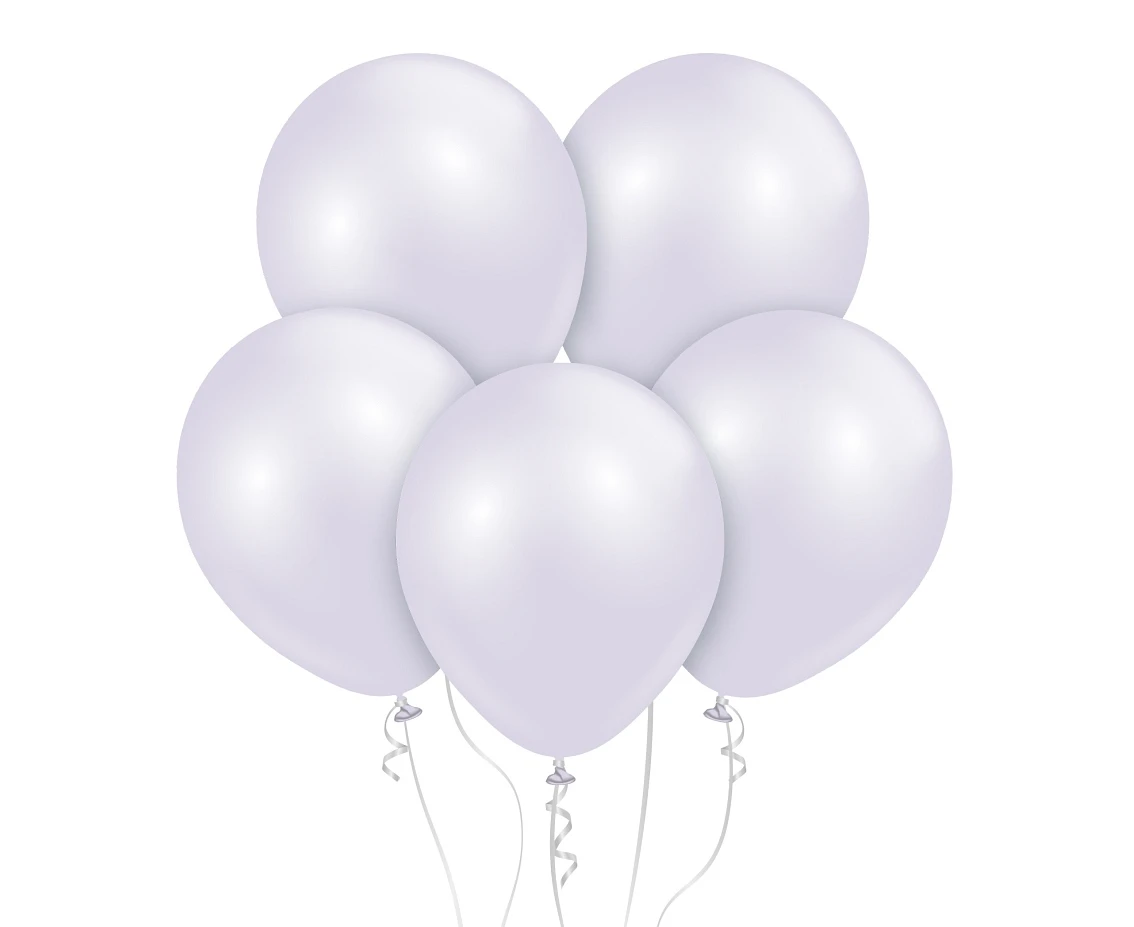 Balony Kalisan 12", (aura lavender fog) aura lawendowa mgła, 50 szt.