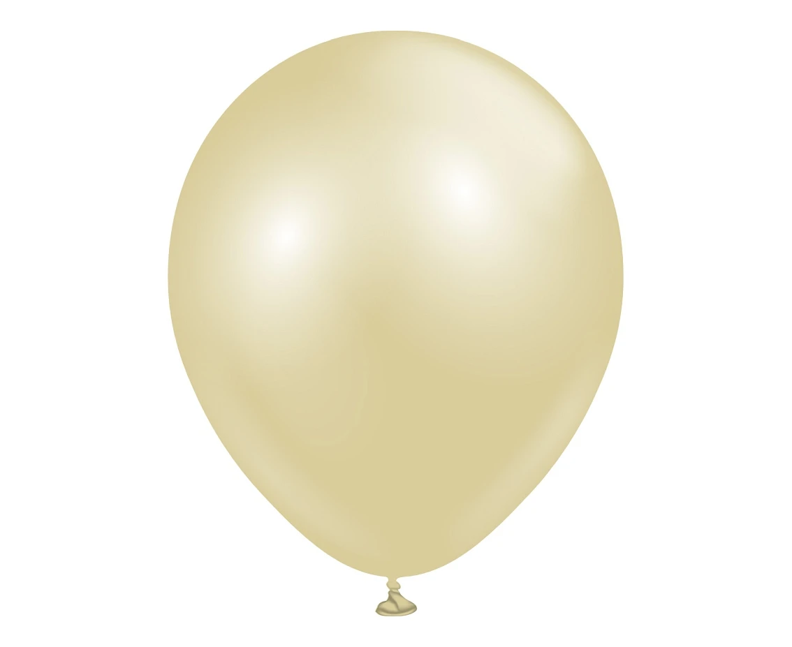 Balony Kalisan 18", (aura antique gold) aura antyczne złoto, 25 szt.