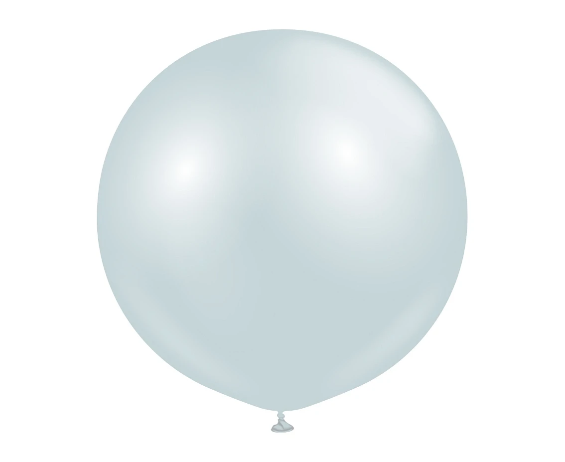 Balony Kalisan 24", (aura ice blue) aura lodowy błękit, 2 szt.