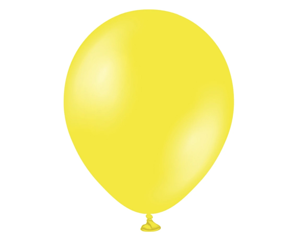 Balony Kalisan 5", metalik żółte (Metallic Yellow), 50 szt.