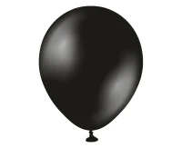 Balony Kalisan 5", metalik czarne (Metallic Onyx Black), 50 szt.