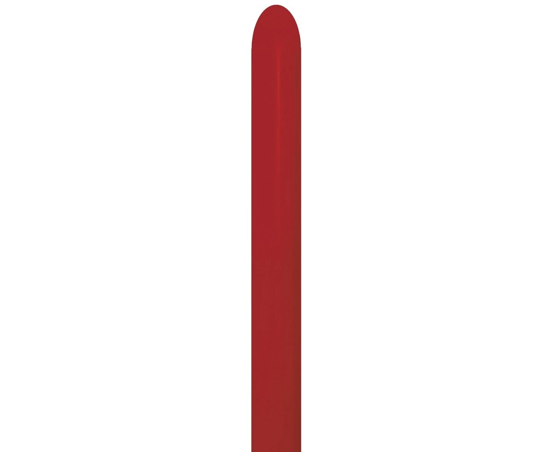 Balony Sempertex 260, (nozzle up dark red) Do Modelowania, Ciemnoczerwone, 50 szt.