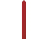 Balony Sempertex 260, (nozzle up dark red) Do Modelowania, Ciemnoczerwone, 50 szt.