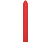 Balony Sempertex 260, (nozzle up red) Do Modelowania, Czerwone, 50 szt.