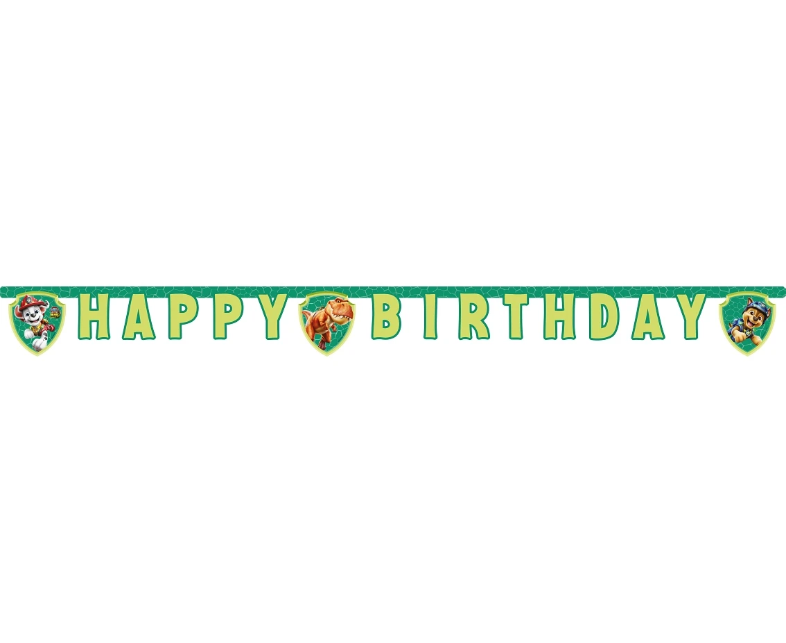 Banner urodzinowy Psi Patrol Happy Birthday (FSC)