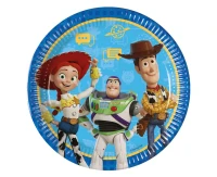 Talerzyki papierowe Toy Story, next generation, 23 cm, 8 szt. (FSC)