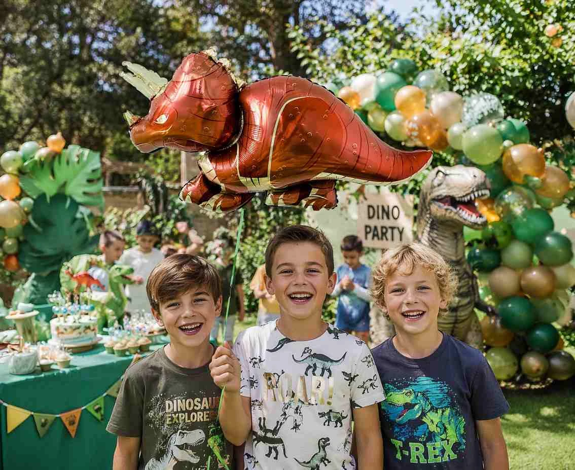 Balon foliowy Dinozaur Triceratops, 44x91cm