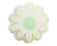 Balon foliowy 18" Stokrotka, biała pastelowa