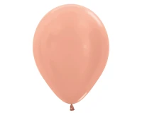 Balony Sempertex 12", (metallic rose gold) Metallic Różowozłote, 50 szt.