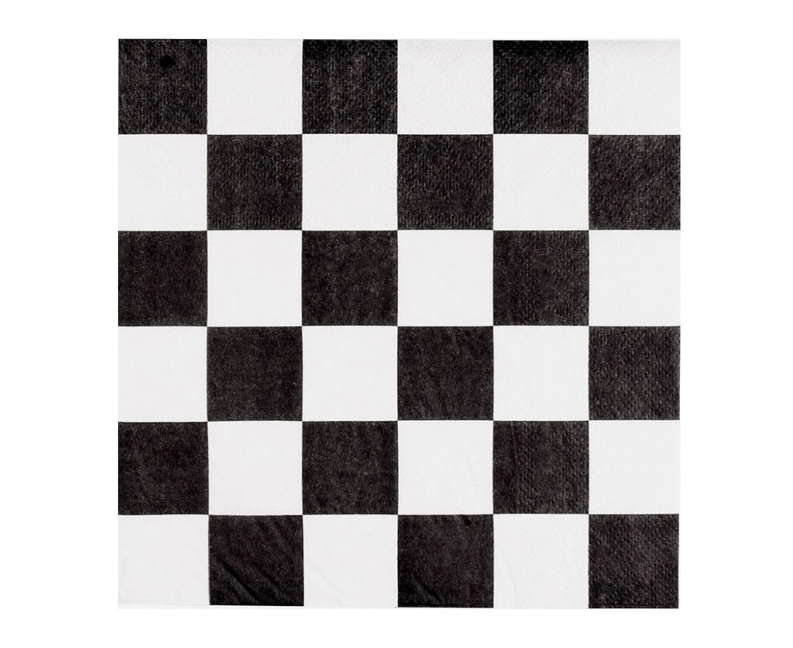 Serwetki papierowe Kratka Racing, 33 x 33 cm, 20 szt