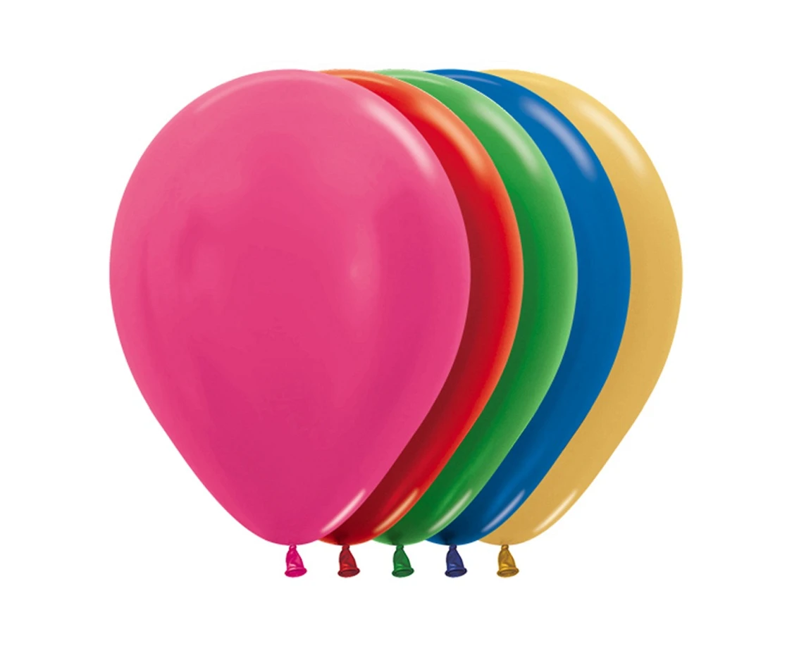 Balony Sempertex 5", (metallic mix) Metallic Mix, 50 szt.