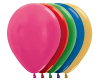 Balony Sempertex 12", (metallic mix) Metallic Mix, 50 szt.