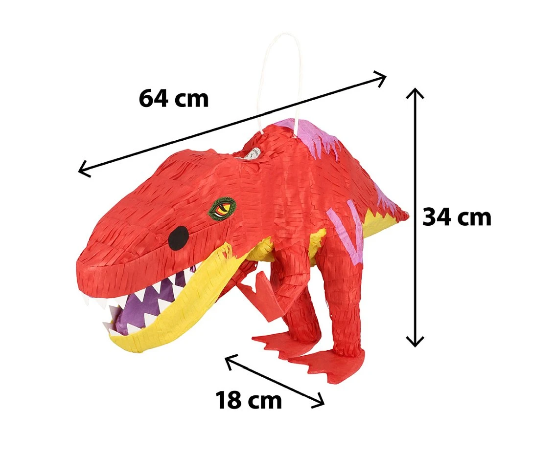 Piniata Dinozaur T-rex 64 x 18 x 34 cm
