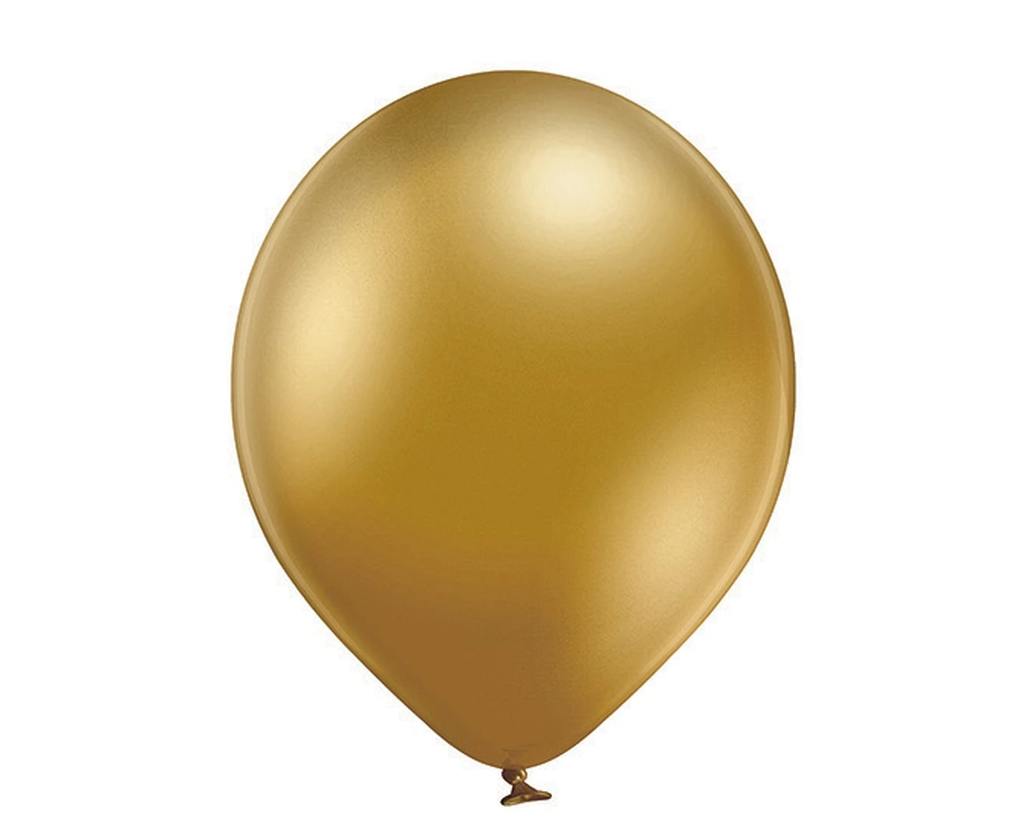 Balony Belbal 12", B105-616, (glossy rich gold) glossy rich gold, 50szt.