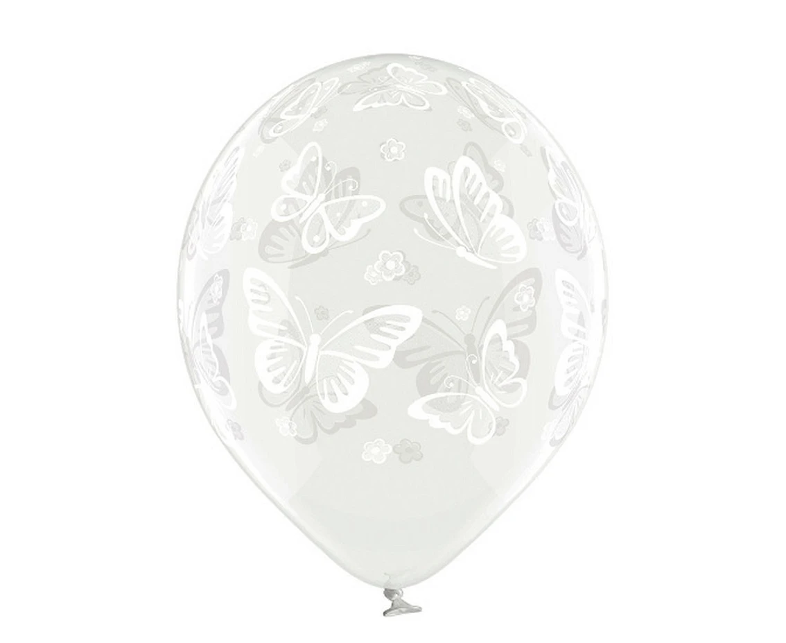 Balony Belbal 12", D11, motyle, 6szt.