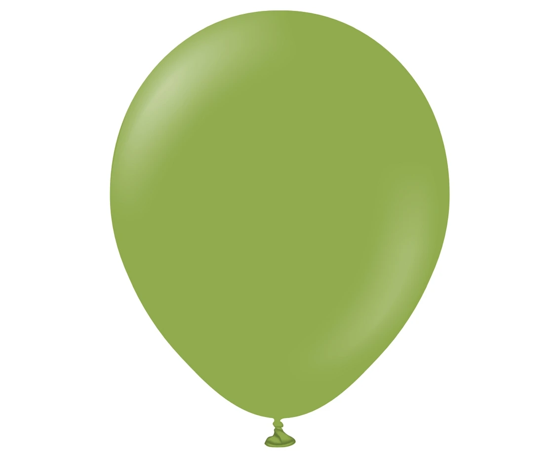 Balony Kalisan 18", standard matcha (Matcha Green), 25 szt.