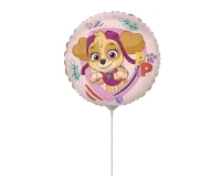 Balon foliowy 9" FX - Skye mini (okrągły), niepakowany