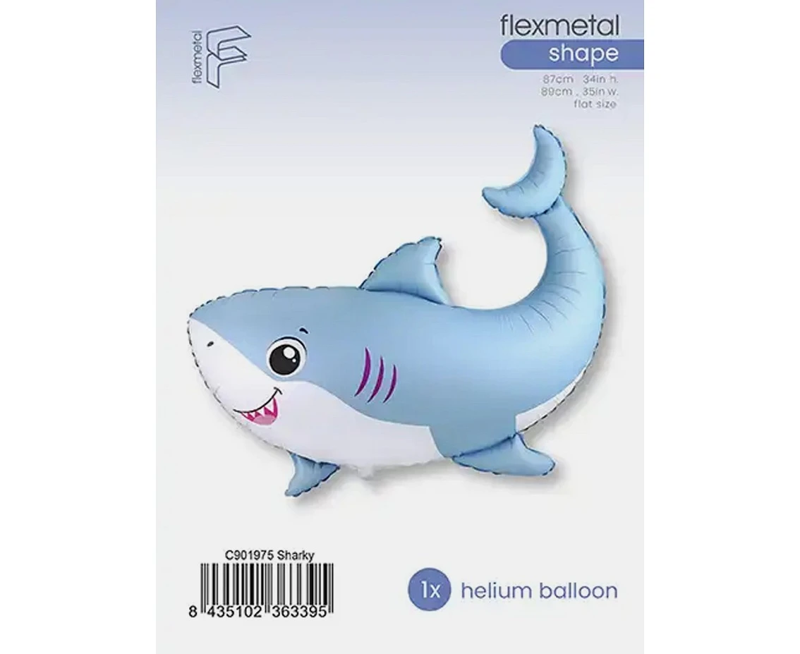 Balon foliowy 24" FX - Rekinek, pakowany