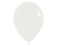 Balony Sempertex 12", (almond white) Migdałowe Białe, 50 szt.