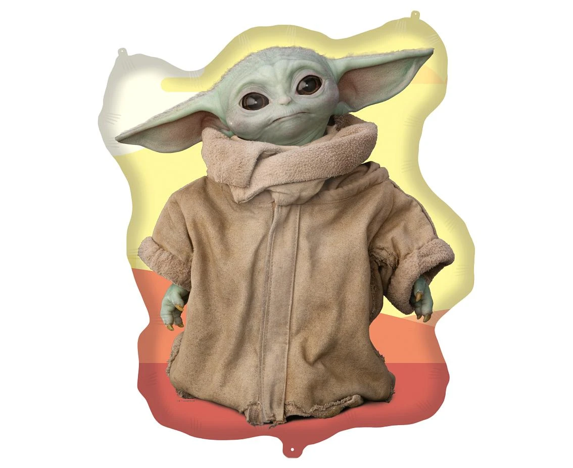 Balon foliowy Star Wars The Mandalorian, Grogu, 87,5x104 cm