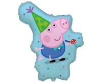 Balon foliowy Peppa Pig Messy Play, George, 65x85 cm