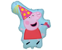 Balon foliowy Peppa Pig Messy Play, Peppa, 65x85 cm