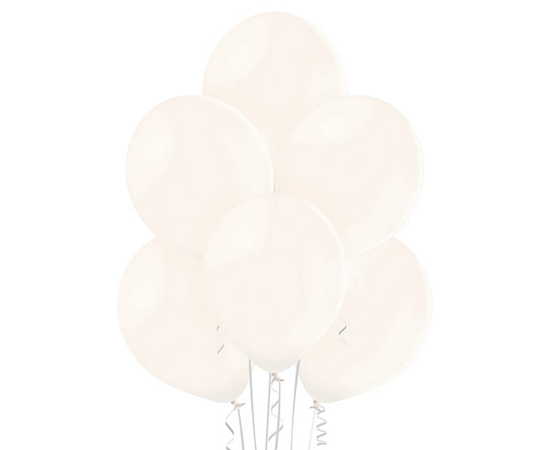 Balony Belbal 12", B105-406, (off white) przełamanel białe, 100szt.