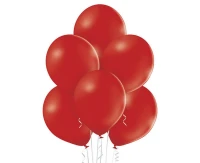 Balony Belbal 12", B105-497, (pastel red) pastel czerwone, 100szt.