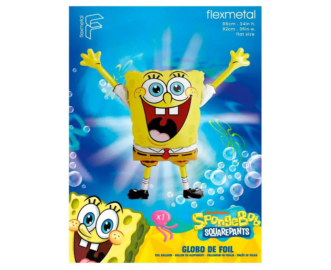 Balon foliowy 24" FX - SpongeBob, pakowany