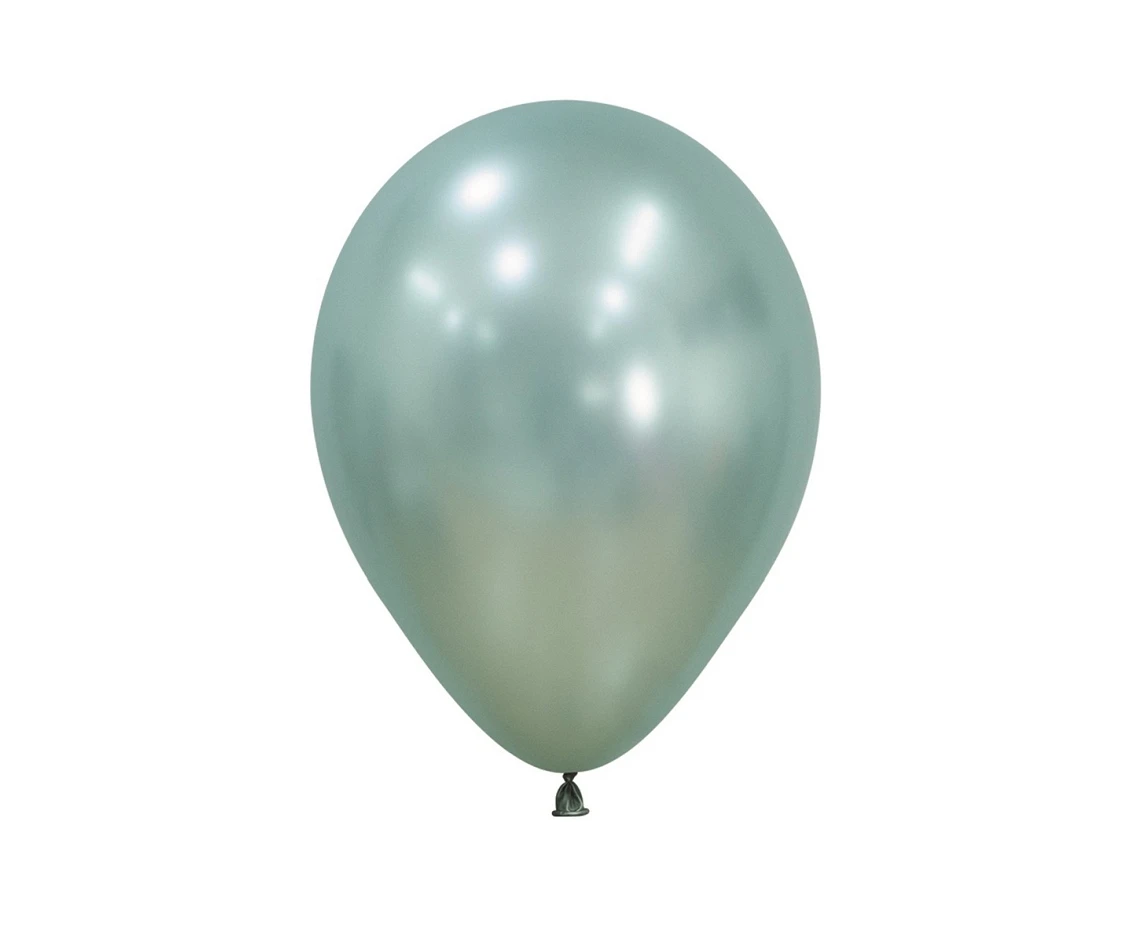 Balony Sempertex 5", (silk cool mint) Silk, Miętowe, 50 szt.