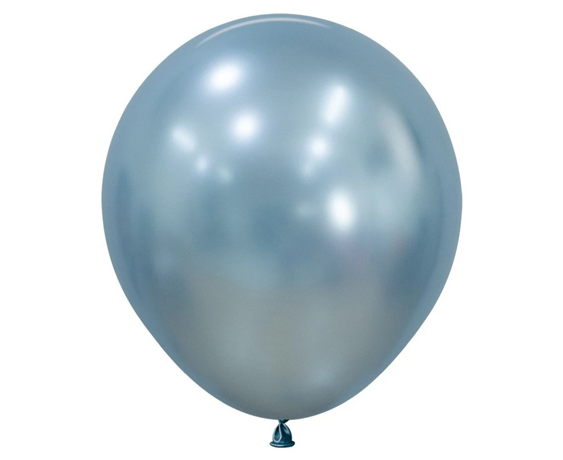Balony Sempertex 18", (silk arctic blue) Silk, Arktyczny błękit, 15 szt.