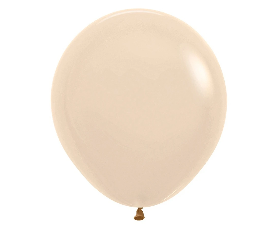 Balony Sempertex 18", (pastel matte nude) Matowe Nude, 25 szt.