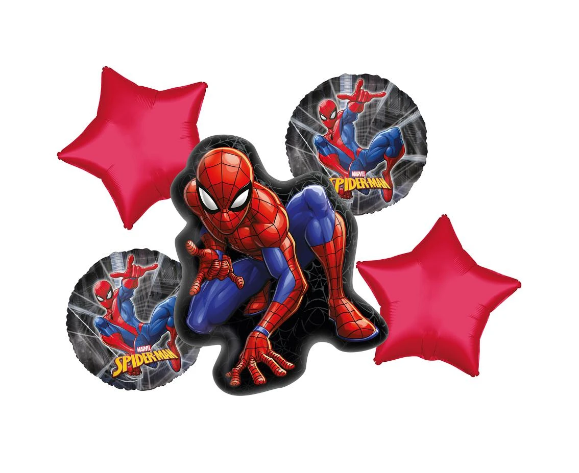 Balony foliowe Spider-Man, 6 szt.