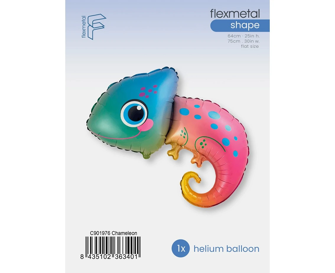 Balon foliowy 30" FX - Kolorowy Kameleon, pakowany
