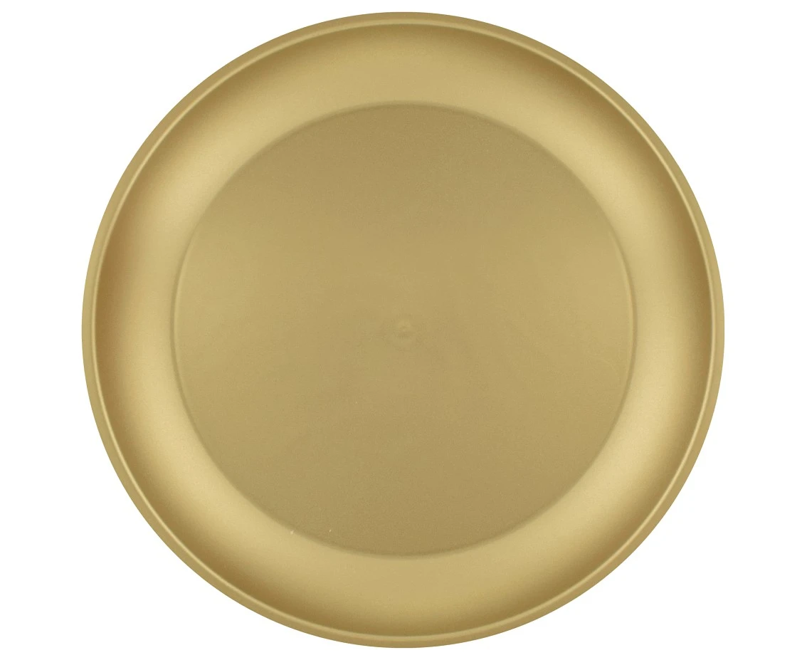 Talerzyki wielokrotnego użytku Gold, 21 cm, 4 szt.