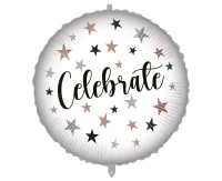 Balon foliowy 18'' Celebrate Stars, 1 szt.