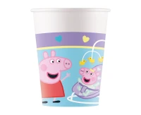 Kubeczki papierowe Peppa Pig Made With Love (FSC), 250ml, 8 szt.