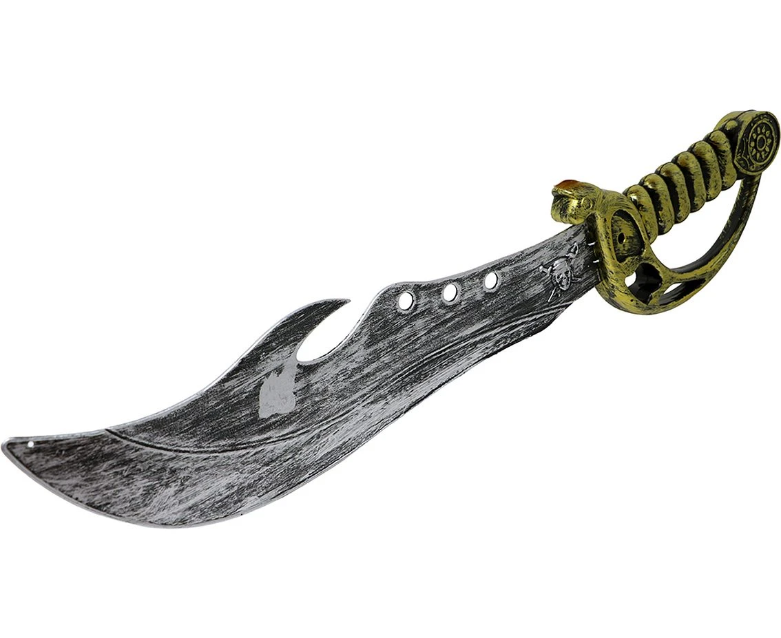 Miecz piracki z opaską na oko, 50 cm