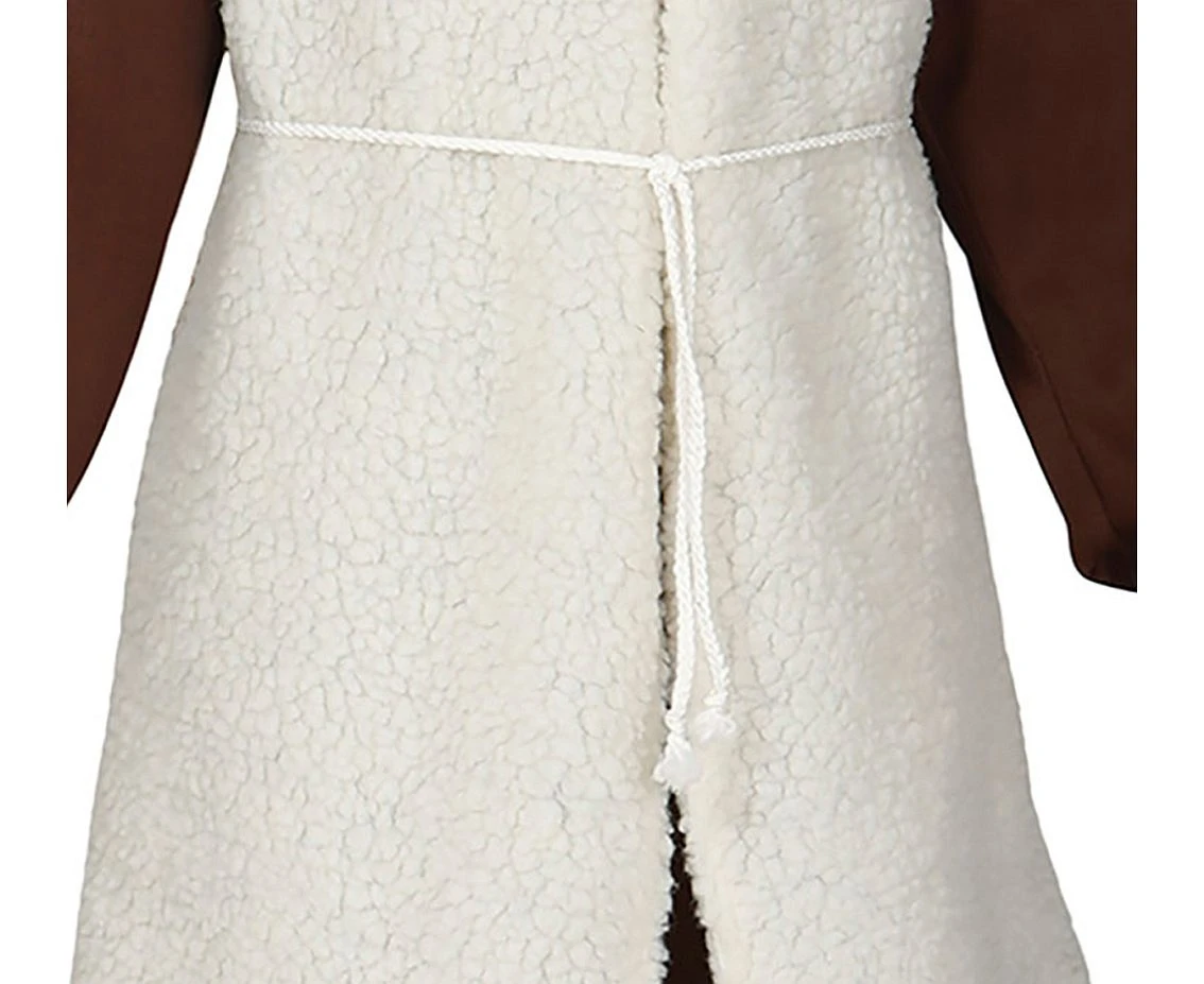 Strój Hebrajczyk – brązowy, 7–9 lat (137 cm) (pasek, tunika)