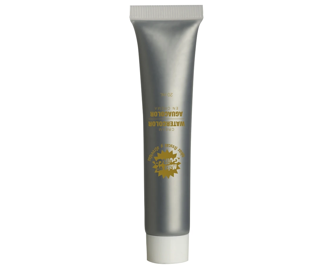 Farba do twarzy, srebrna, 20 ml