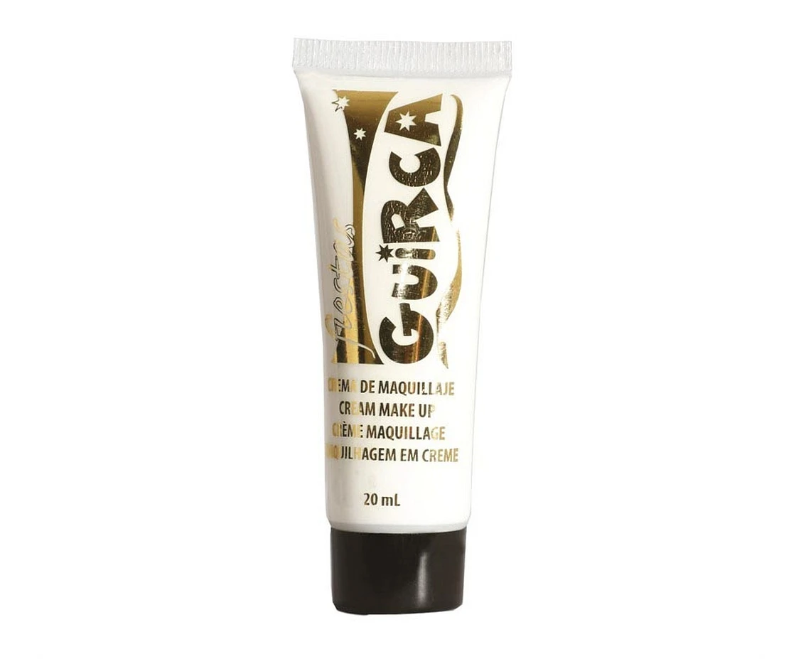 Farba do twarzy, biała, 20 ml