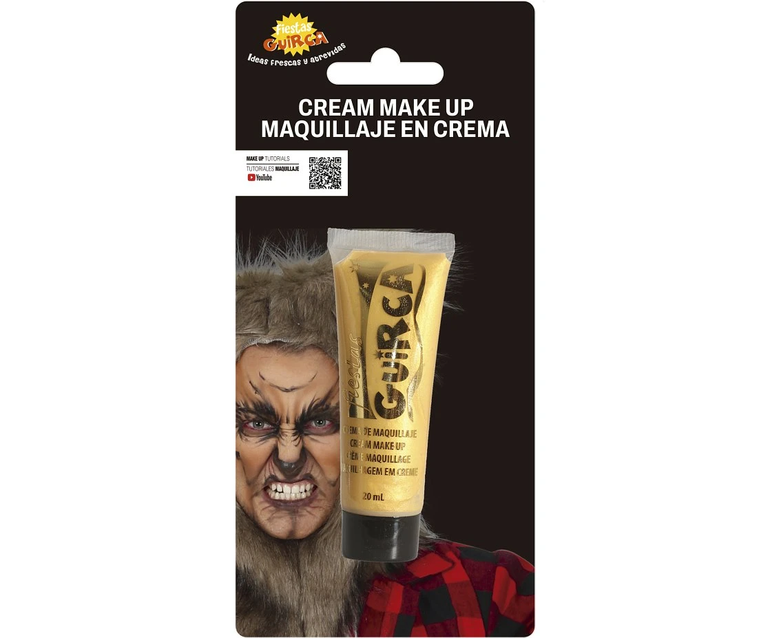 Farba do twarzy, złota, 20 ml