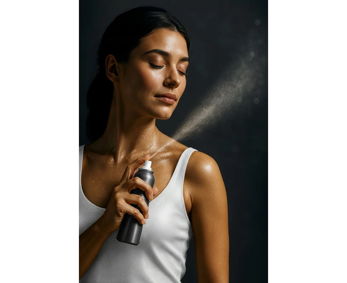 Spray do ciała, 75 ml, biały
