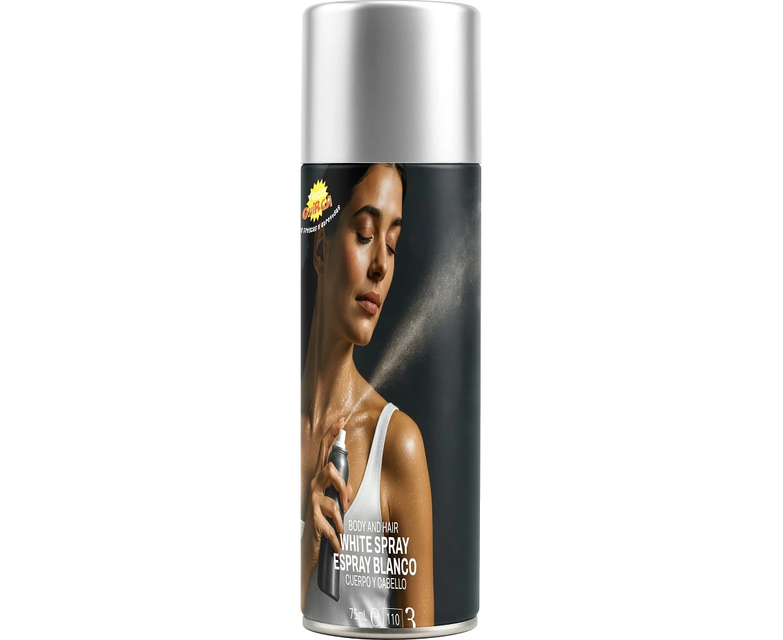 Spray do ciała, 75 ml, biały